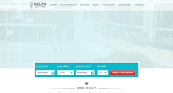 Desktop Screenshot of gelpshotel.com.br